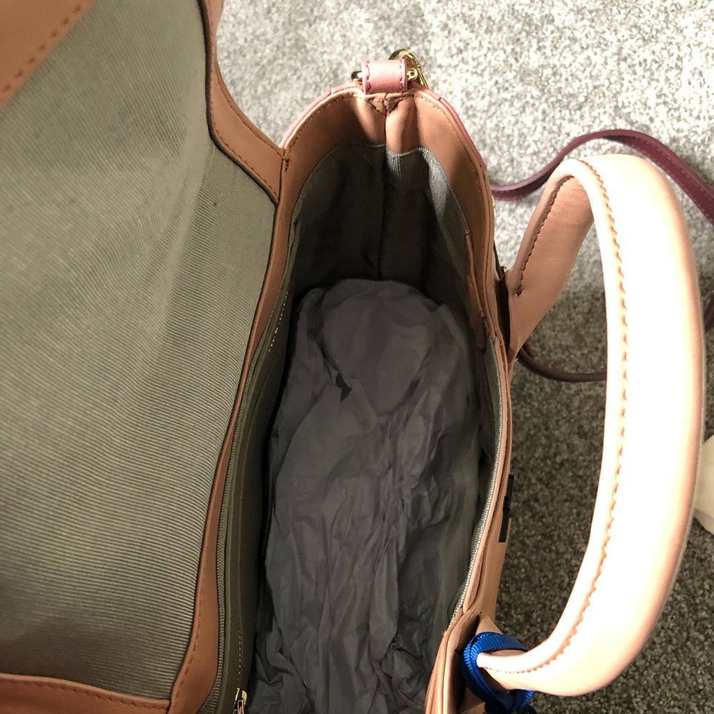 Pour La Victoire Provence Mini Satchel Dusty Pink Multi - Picture 7 of 16